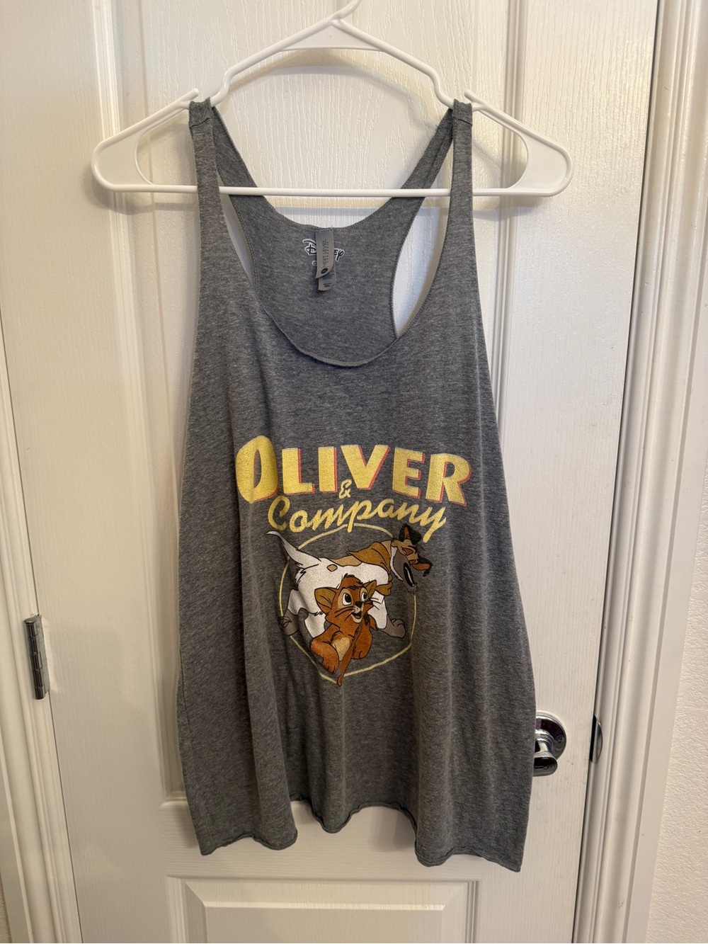 Disney Oliver and Company racer back tank